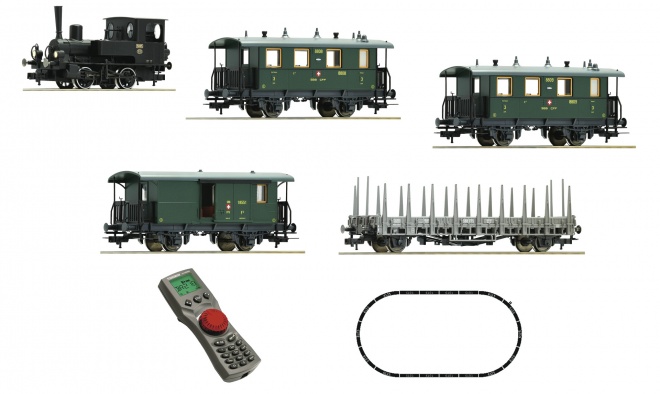 Digital Starter Set SBB with sound<br /><a href='images/pictures/Fleischmann/Fleischmann-631581.jpg' target='_blank'>Full size image</a>